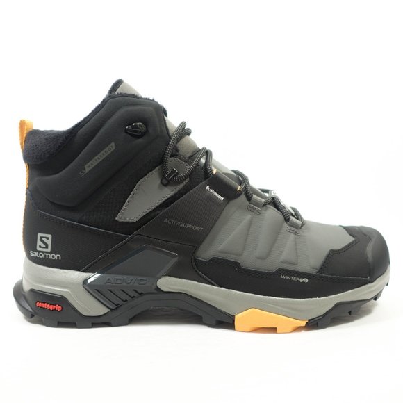 Salomon X Ultra 4 Mid Waterproof Thinsulate Hiking Boots - Men's Size 11 - Picture 4 of 9